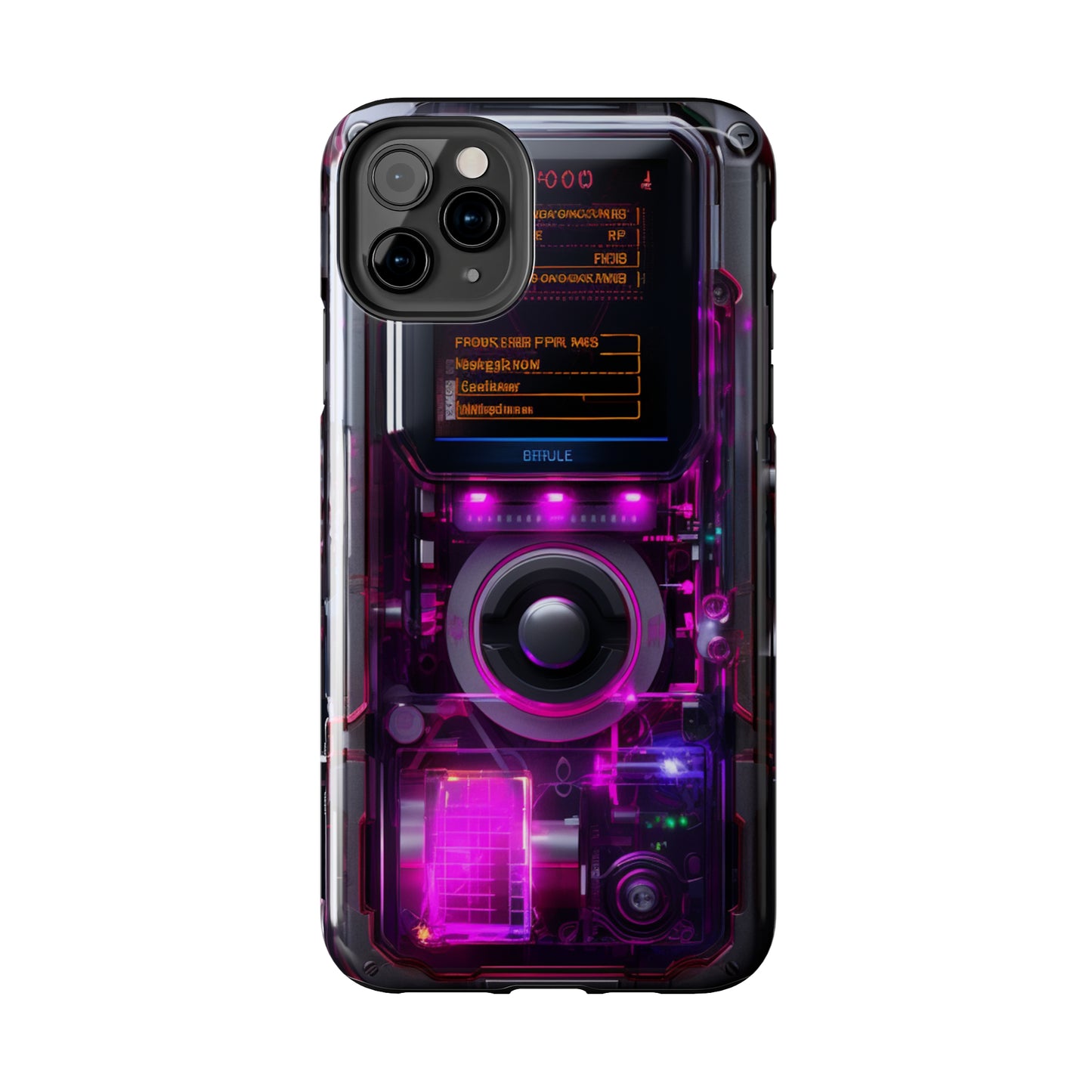 Cyberpunk Techno Gadget iPhone Case