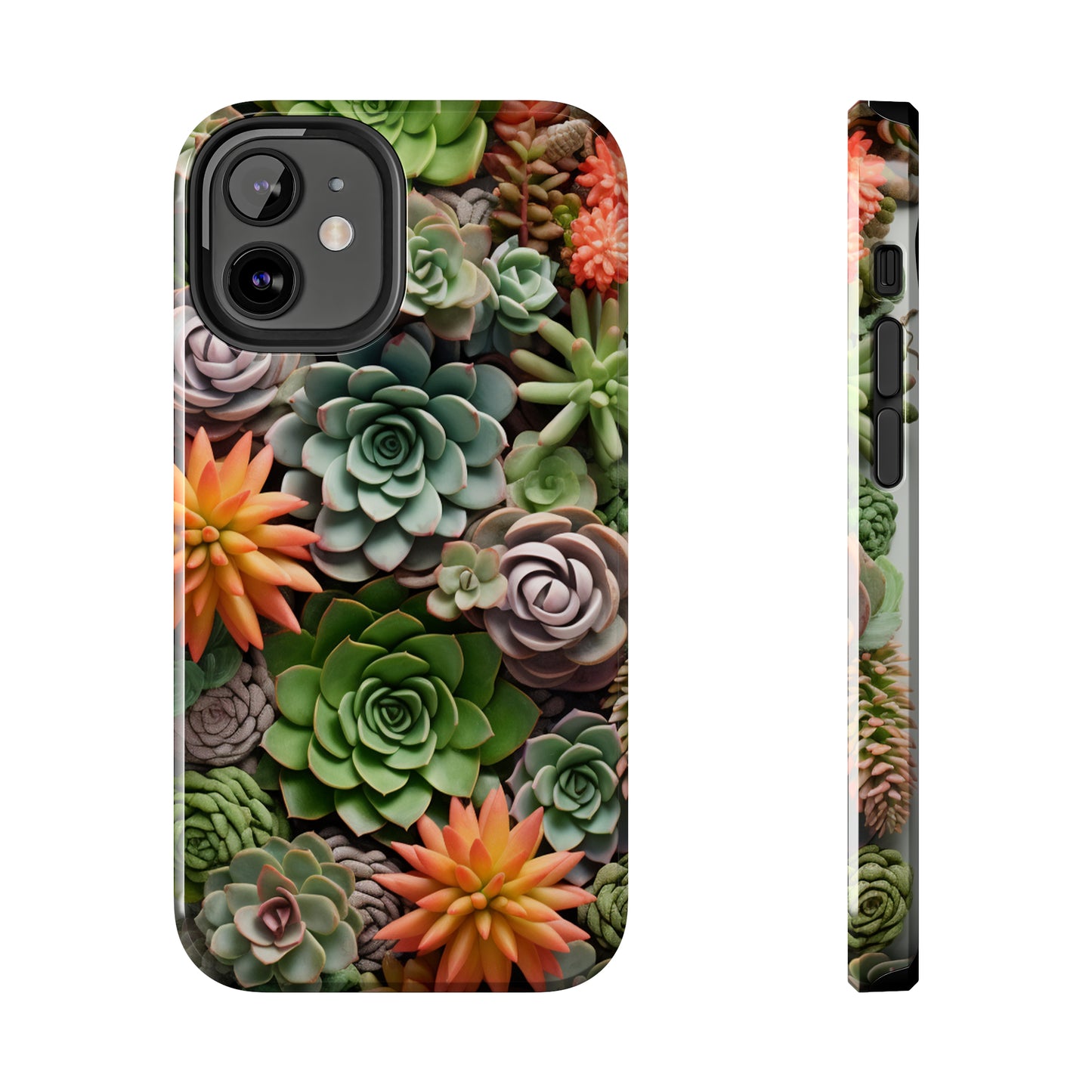 Succulent Desert Cactus Floral iPhone Case | Embrace the Beauty of Arid Elegance