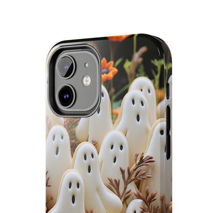 Sweet Spook: Cute Halloween Cookie Ghost | Adorable & Festive Accessory for iPhone Models 11 through 14 Pro Max