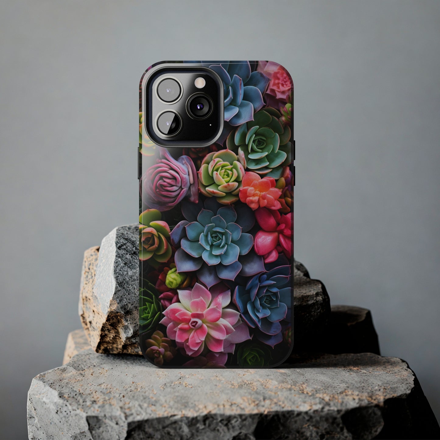 Succulent Desert Cactus Floral iPhone Case | Embrace the Beauty of Arid Elegance