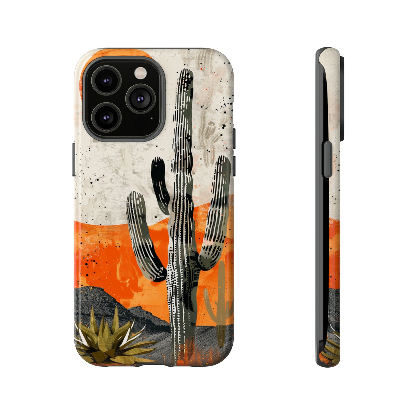 Desert Cactus Western iPhone Case