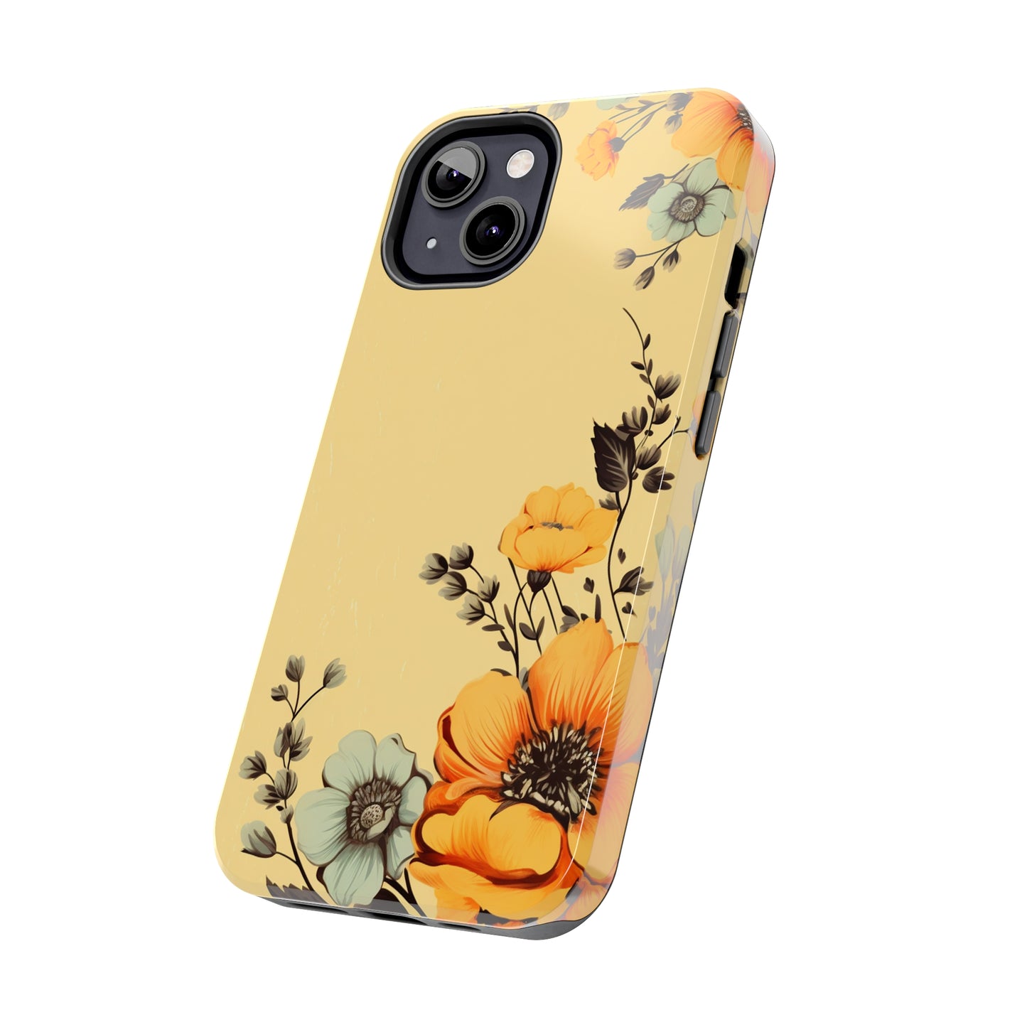 Classic Vintage Floral Case for iPhones – Timeless Elegance & Protection