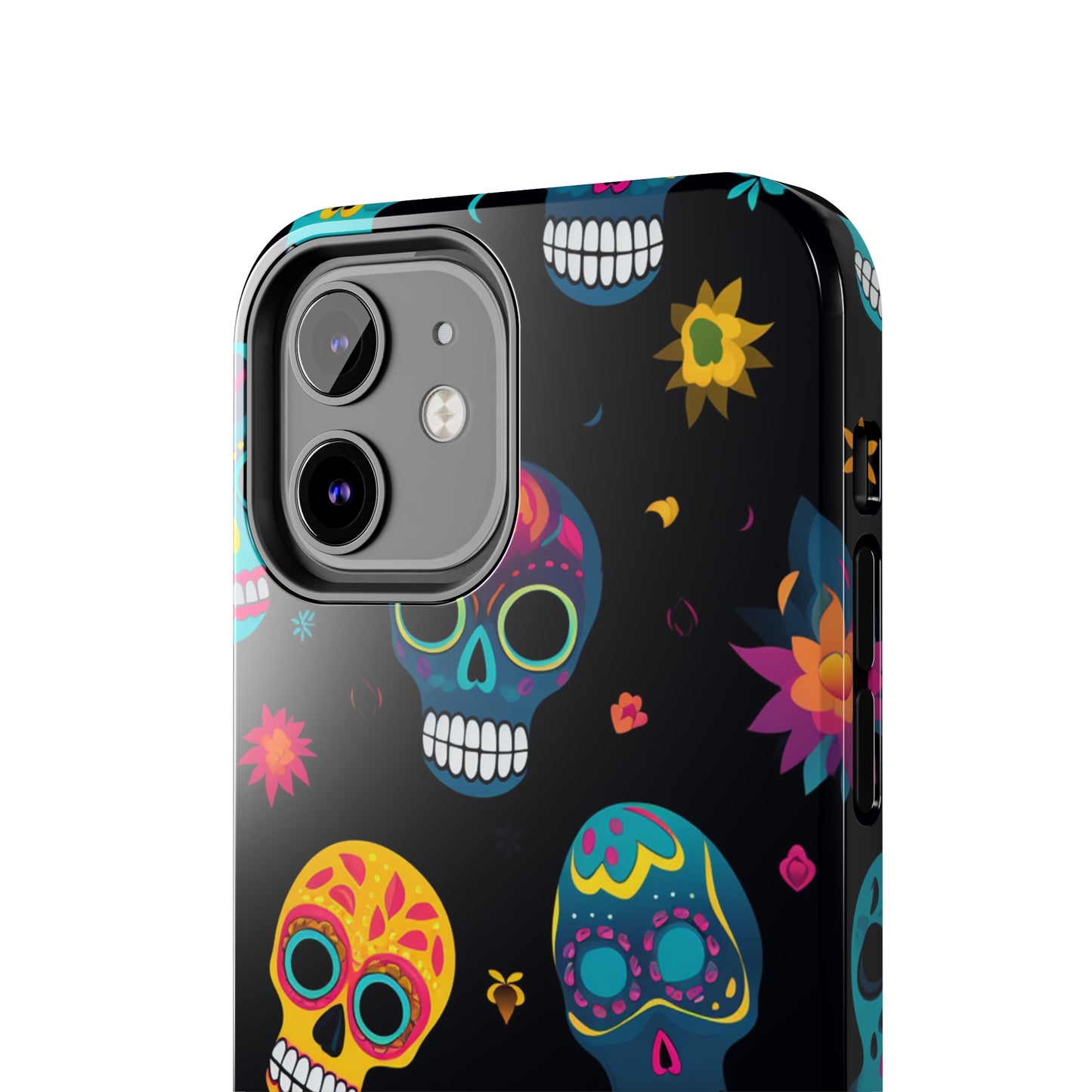 Sugar Skull iPhone Case | Day of the Dead Elegance for Apple iPhone Models