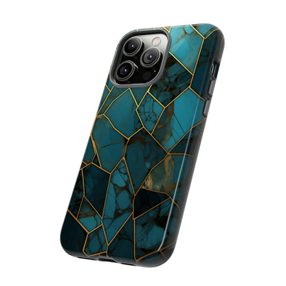 Abstract Mosaic Phone Case for iPhone 15, 14, Pro Max, 13, 12 & Samsung Galaxy S23, S22, S21, Google Pixel 7