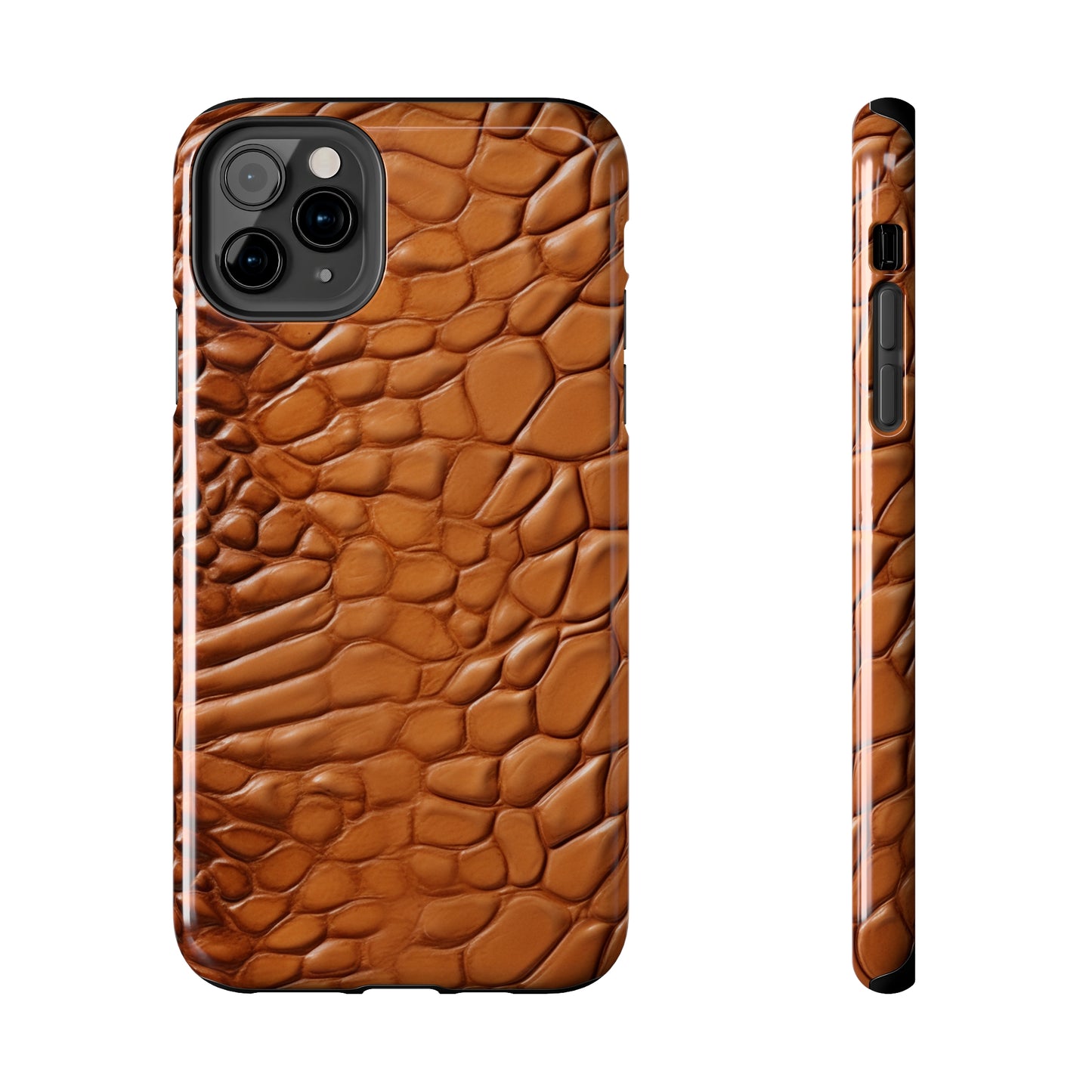 Faux Alligator Skin Textured look and style iPhone Case