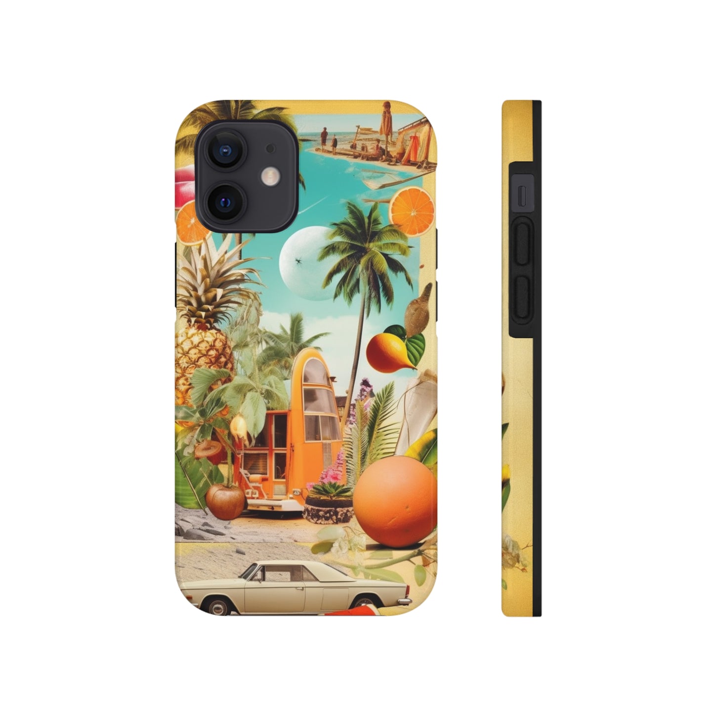 Summer Vibrations iPhone Tough Case | Embrace the Energetic Spirit of Summer with Reliable Protection