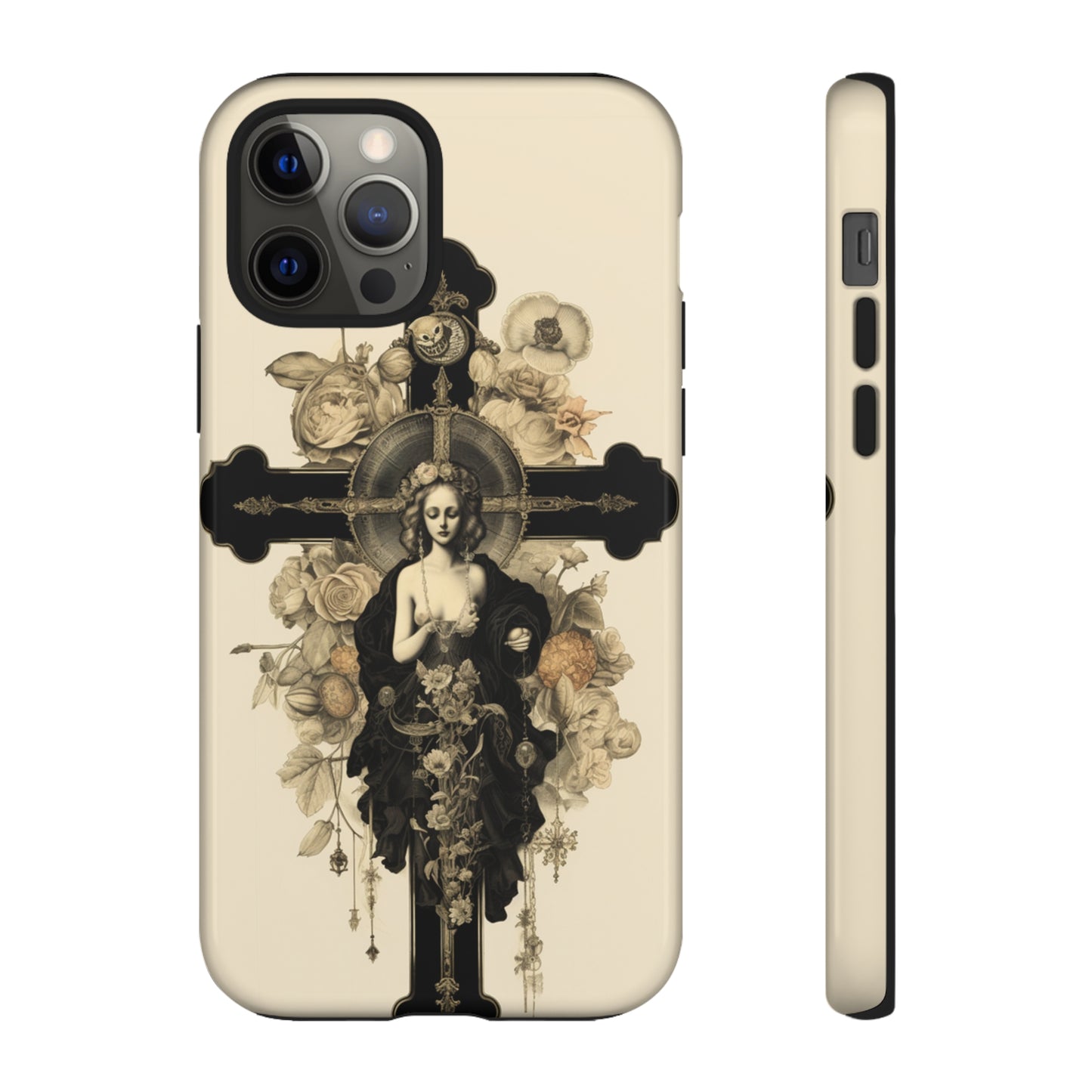 IPhone Case Vintage Retro Gothic - A Timeless Symbol of Elegance for Google Pixel, iPhone, and Samsung Cases