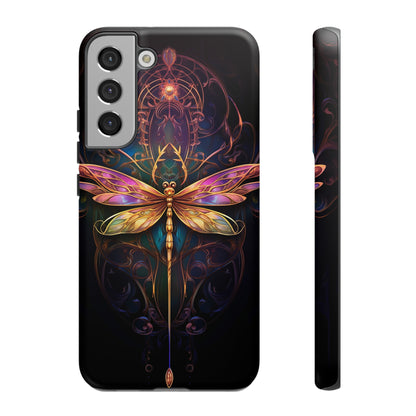 Art Nouveau Dragonfly - A Timeless Symbol of Elegance for Google Pixel, iPhone, and Samsung Cases