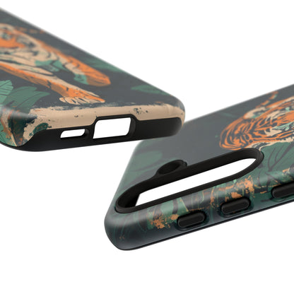 Retro Jungle Tiger Phone Case