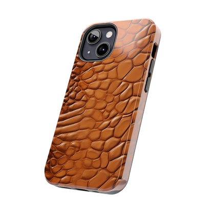 Faux Alligator Skin Textured look and style iPhone Case