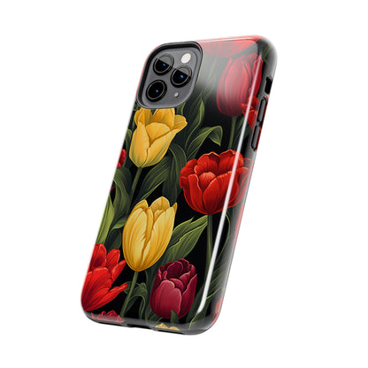 Tulip Floral Aesthetic iPhone Case | Embrace the Beauty of Nature in Full Bloom