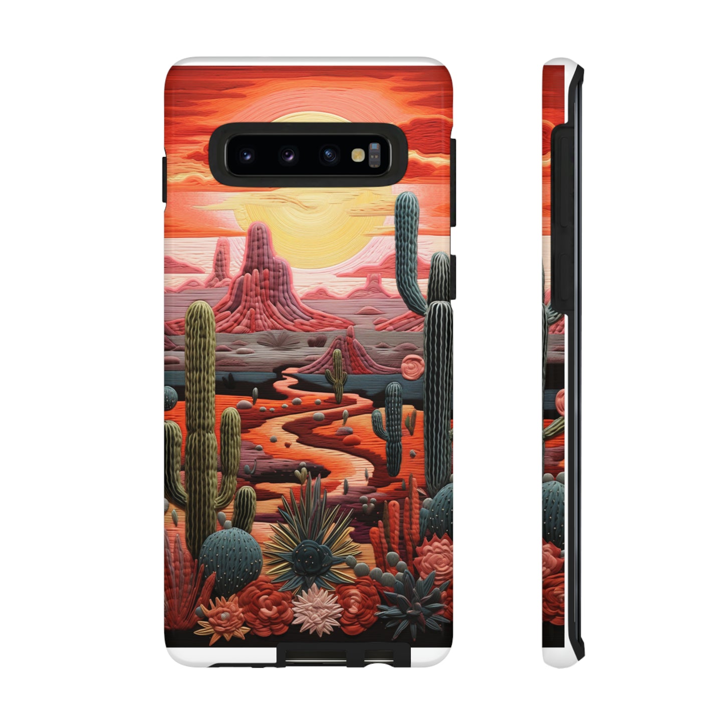 Cactus Desert Sunset Phone Case