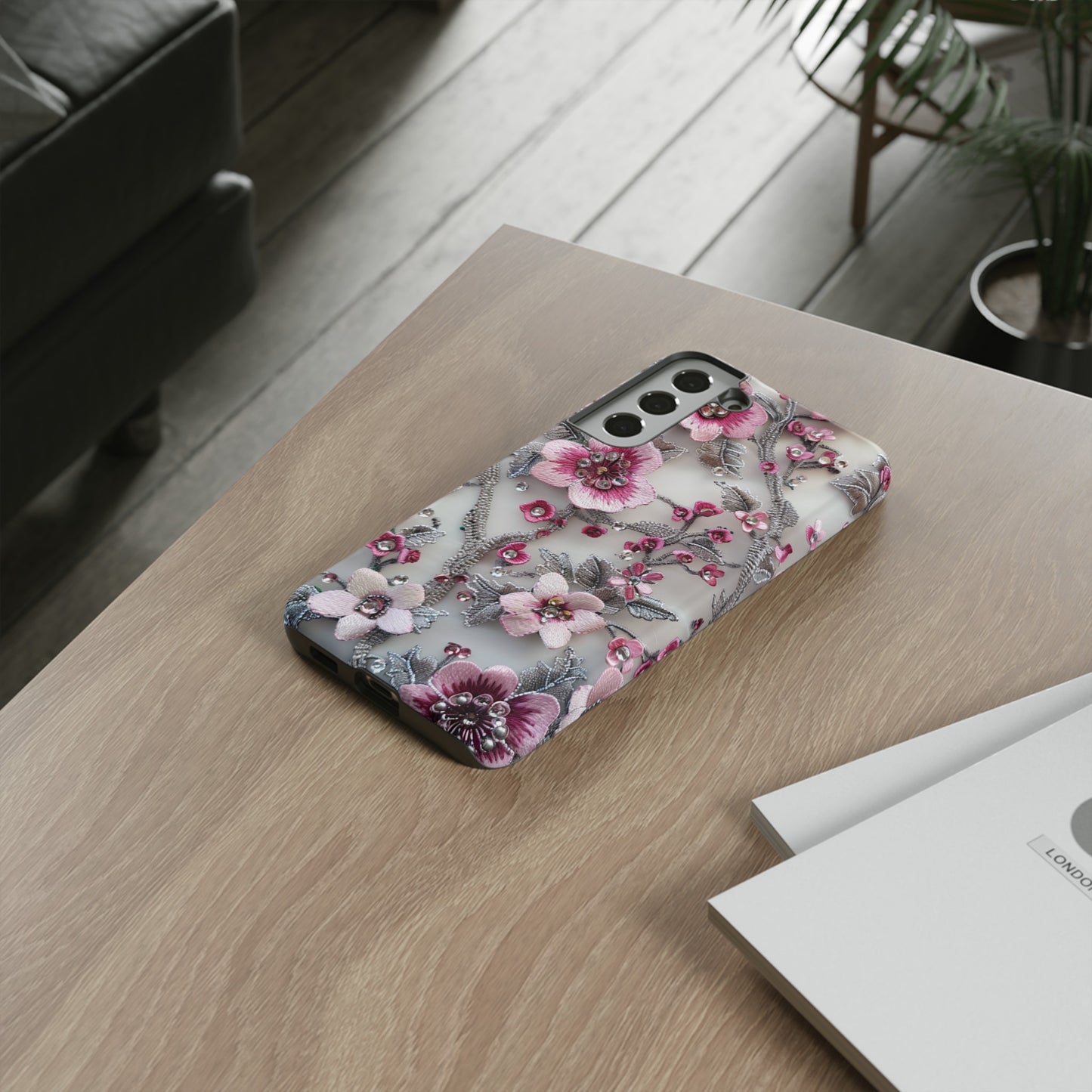 Coquette Aesthetic Floral Art iPhone 12 Case