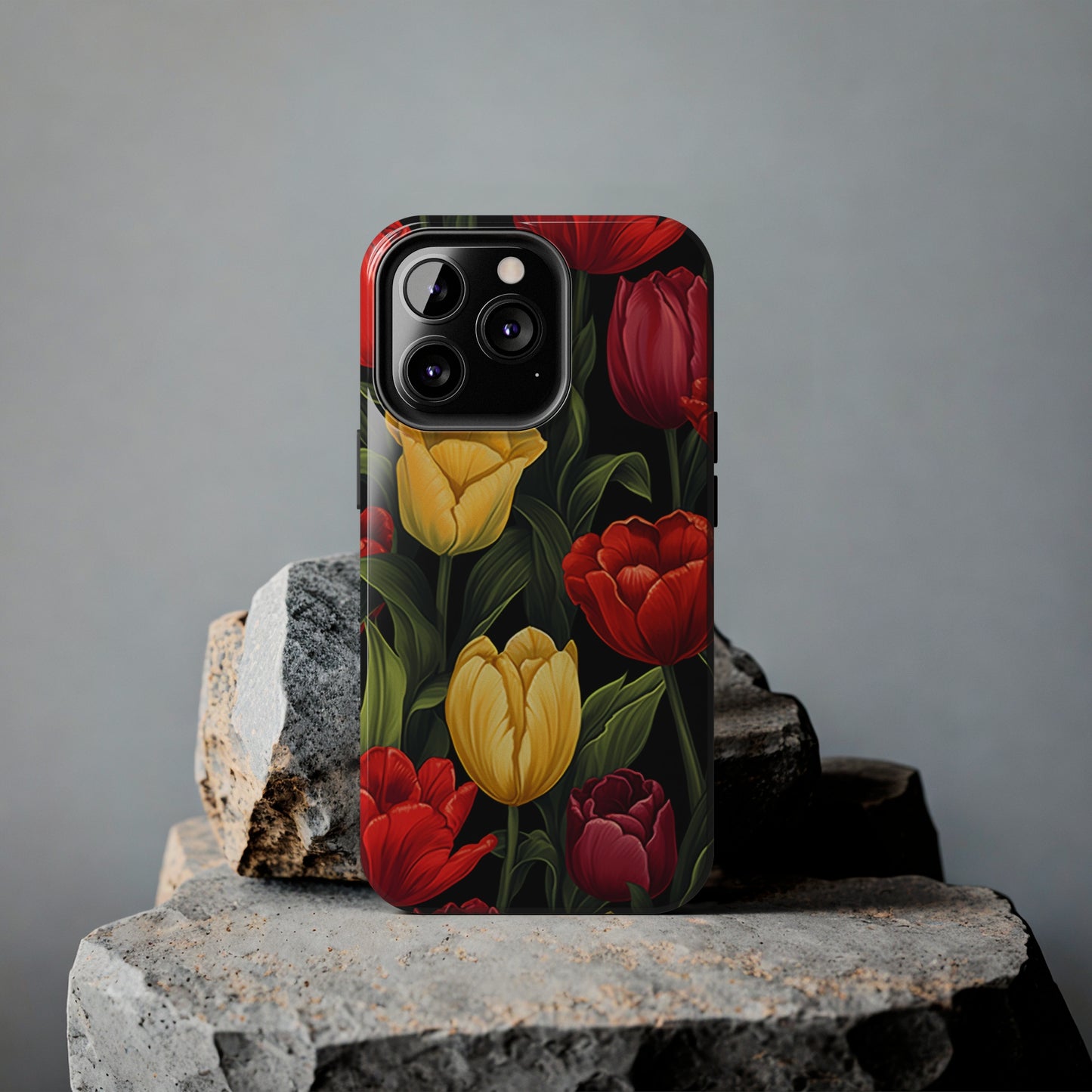 Tulip Floral Aesthetic iPhone Case | Embrace the Beauty of Nature in Full Bloom