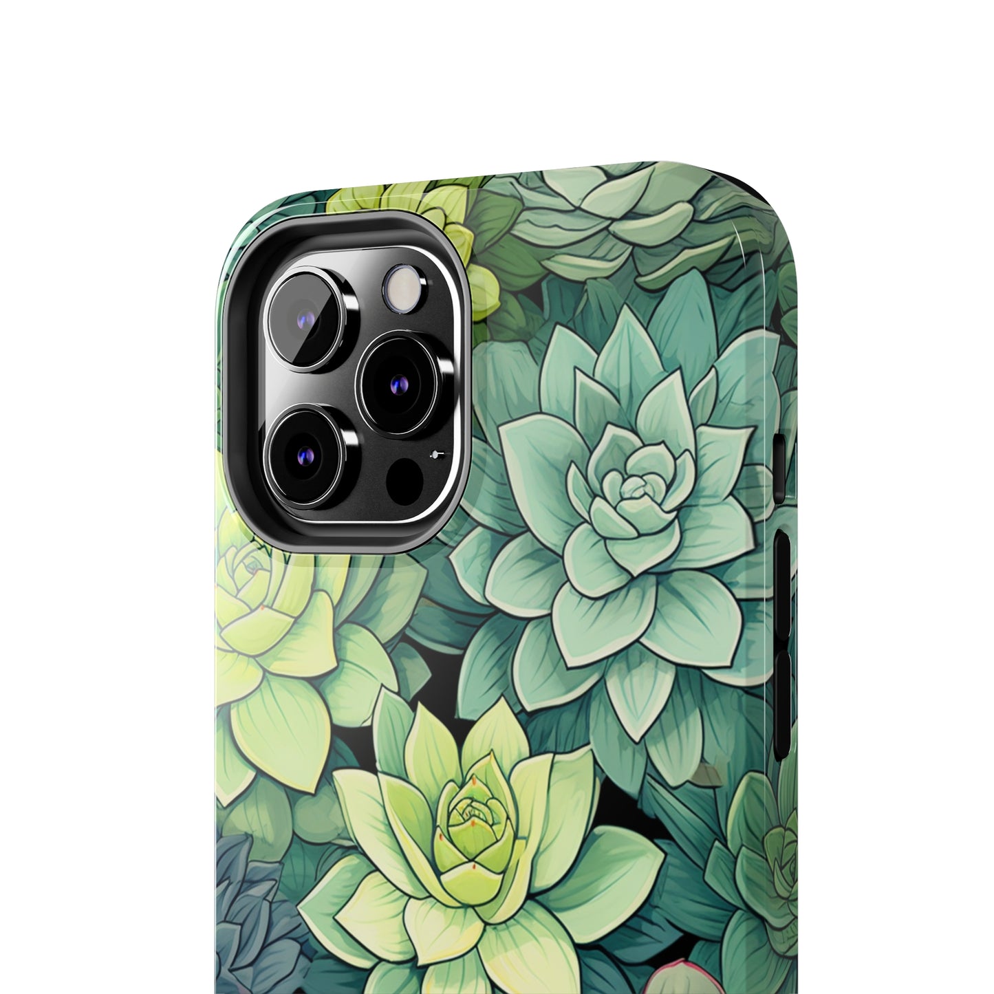 Succulent Desert Cactus Floral iPhone Case | Embrace the Beauty of Arid Elegance