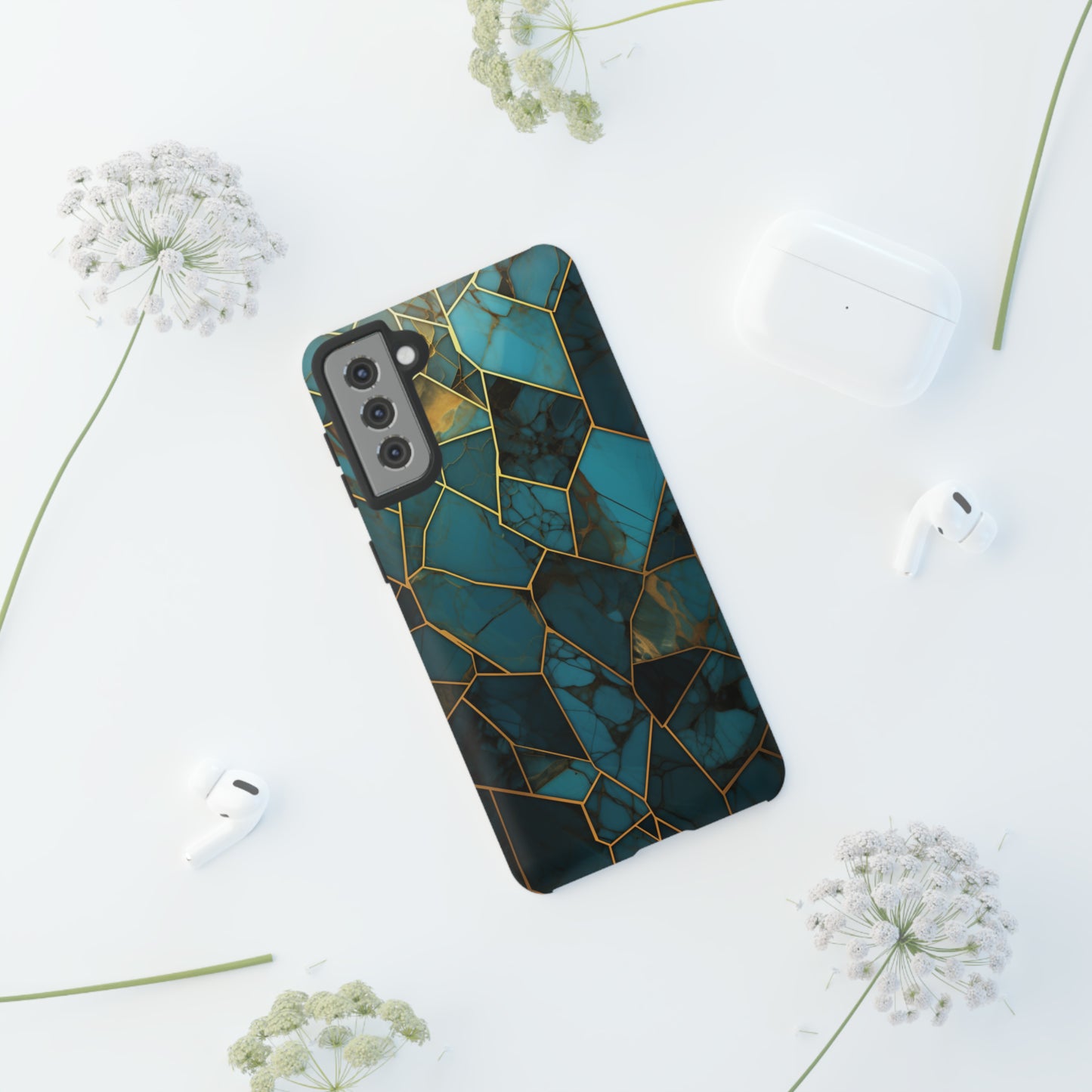 Abstract Mosaic Phone Case for iPhone 15, 14, Pro Max, 13, 12 & Samsung Galaxy S23, S22, S21, Google Pixel 7