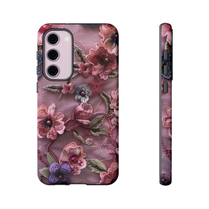 Coquette Aesthetic Floral Art Phone Case