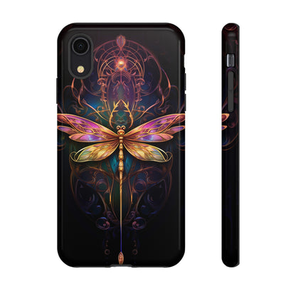 Art Nouveau Dragonfly - A Timeless Symbol of Elegance for Google Pixel, iPhone, and Samsung Cases