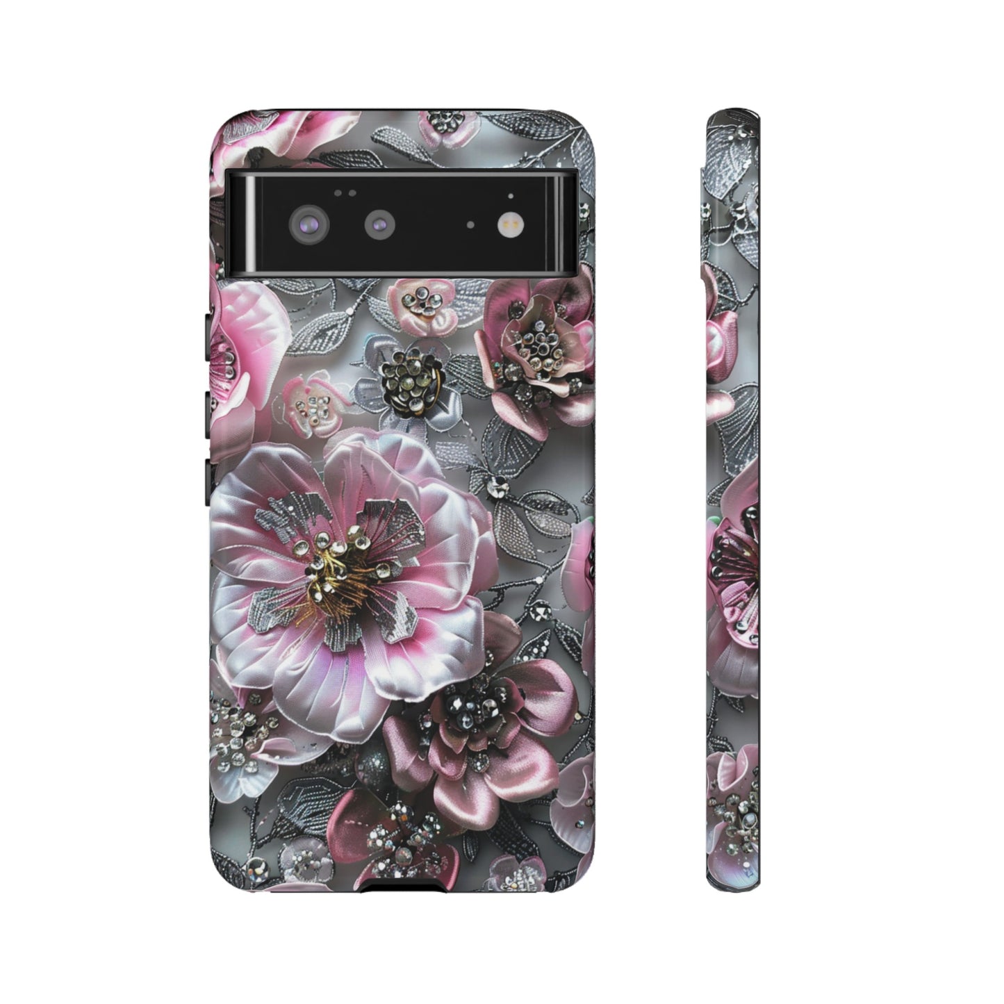 Coquette Aesthetic Floral Art iPhone 15 Case