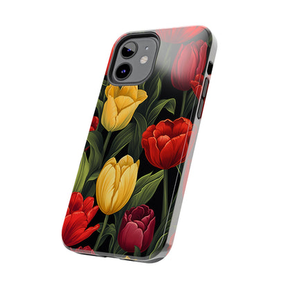 Tulip Floral Aesthetic iPhone Case | Embrace the Beauty of Nature in Full Bloom