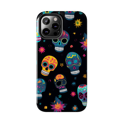 Sugar Skull iPhone Case | Day of the Dead Elegance for Apple iPhone Models