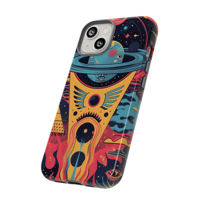 Cosmic Journey Space and Time Phone Case