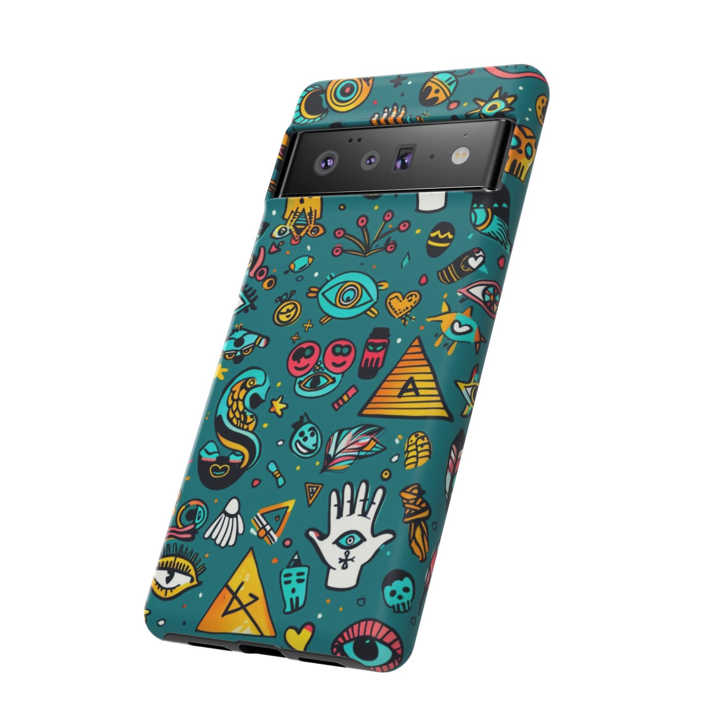 UFOs and Ancient Egypt Talisman Collage Phone Case