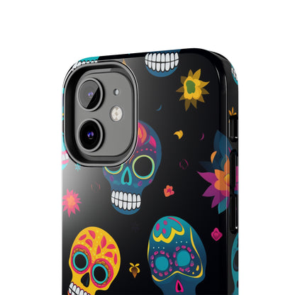 Sugar Skull iPhone Case | Day of the Dead Elegance for Apple iPhone Models