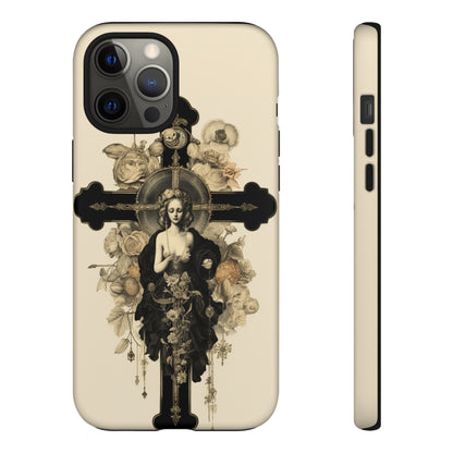 IPhone Case Vintage Retro Gothic - A Timeless Symbol of Elegance for Google Pixel, iPhone, and Samsung Cases