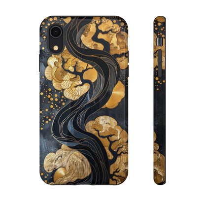 Gold and Silver Tree of Life Design Phone Case