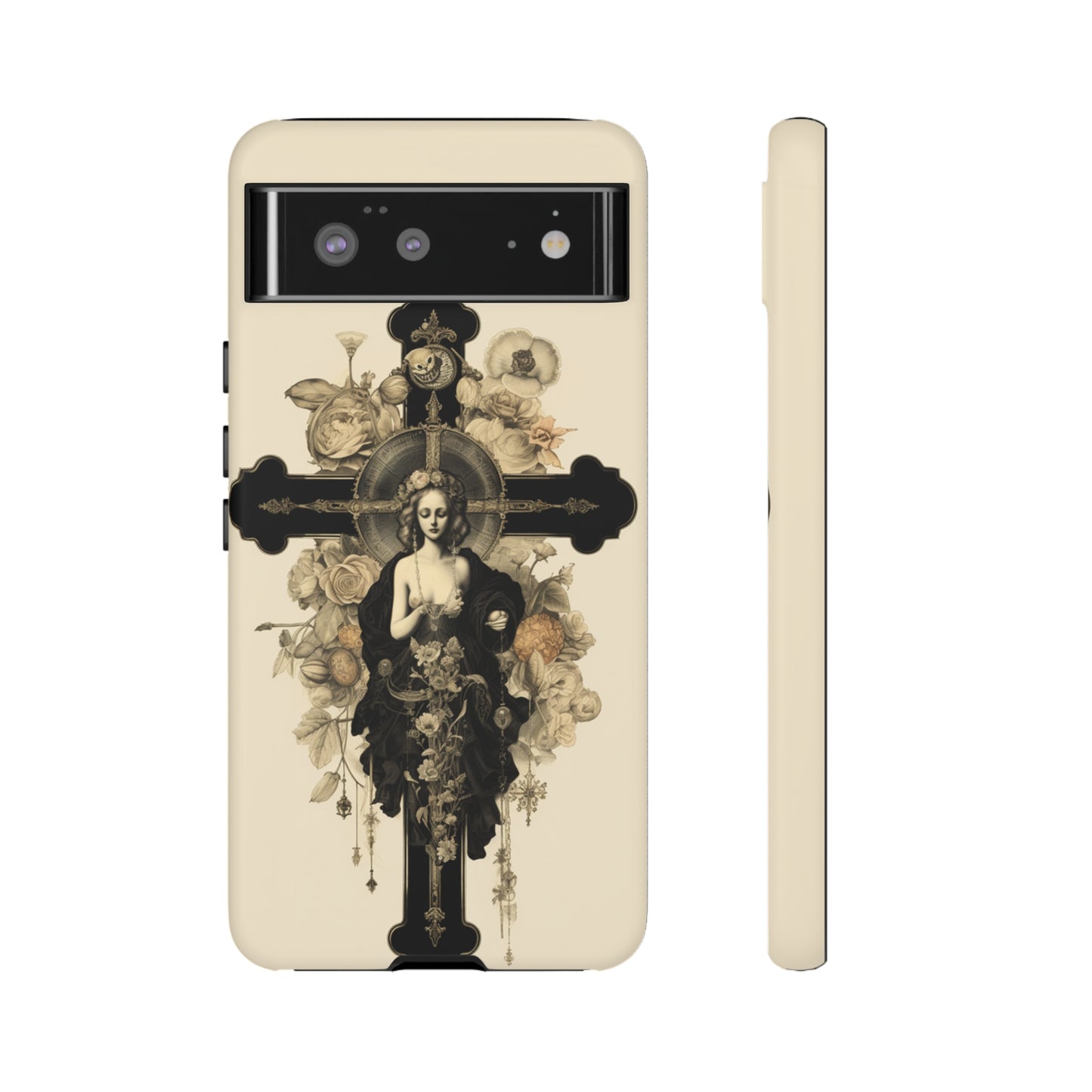 IPhone Case Vintage Retro Gothic - A Timeless Symbol of Elegance for Google Pixel, iPhone, and Samsung Cases