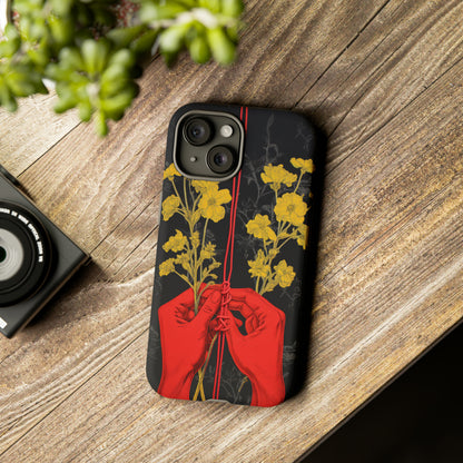 We Are All Connected Floral Phone Case