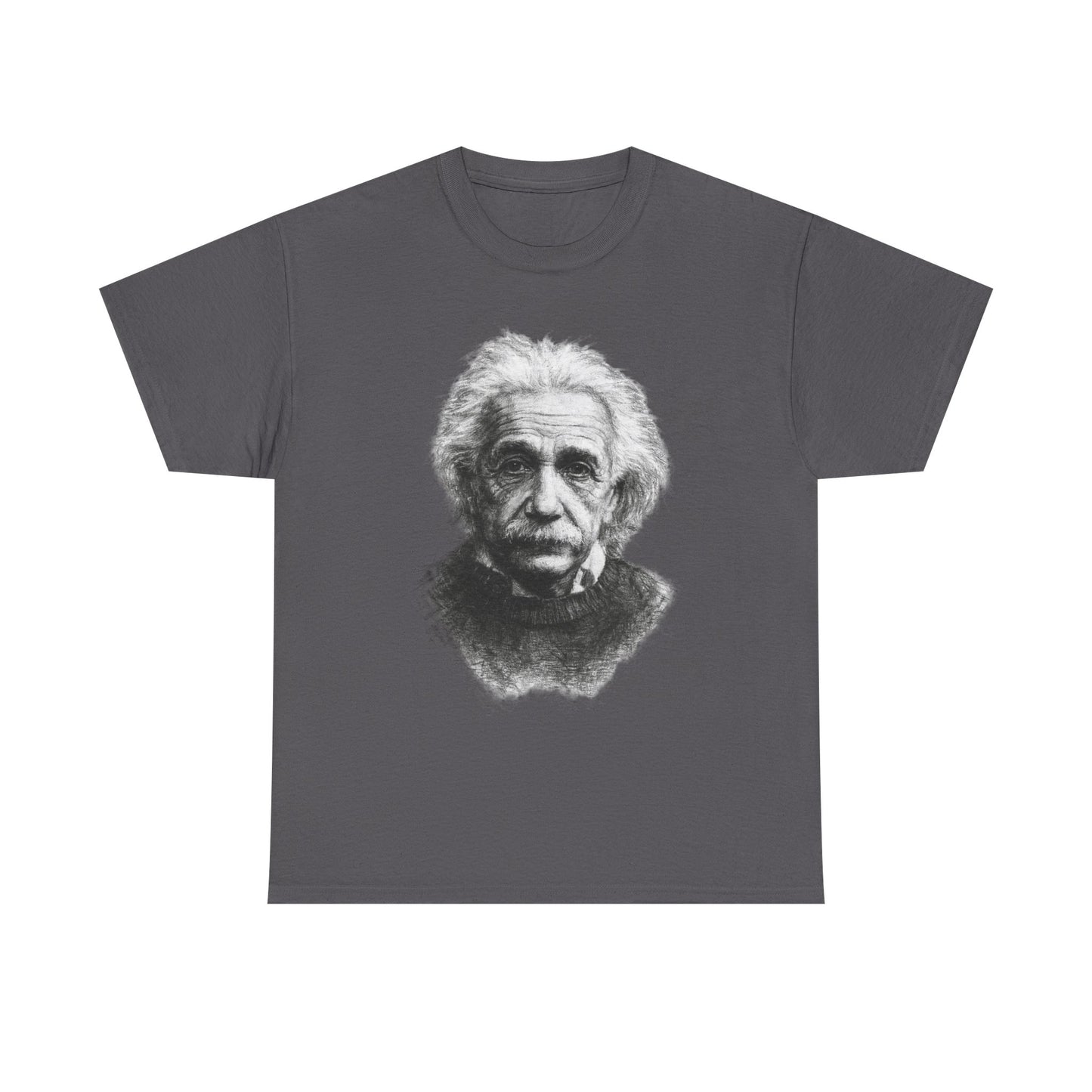 Albert Einstein Genius Physicist Retro Art T Shirt Iconic Science Graphic Tee
