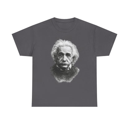 Albert Einstein Genius Physicist Retro Art T Shirt Iconic Science Graphic Tee