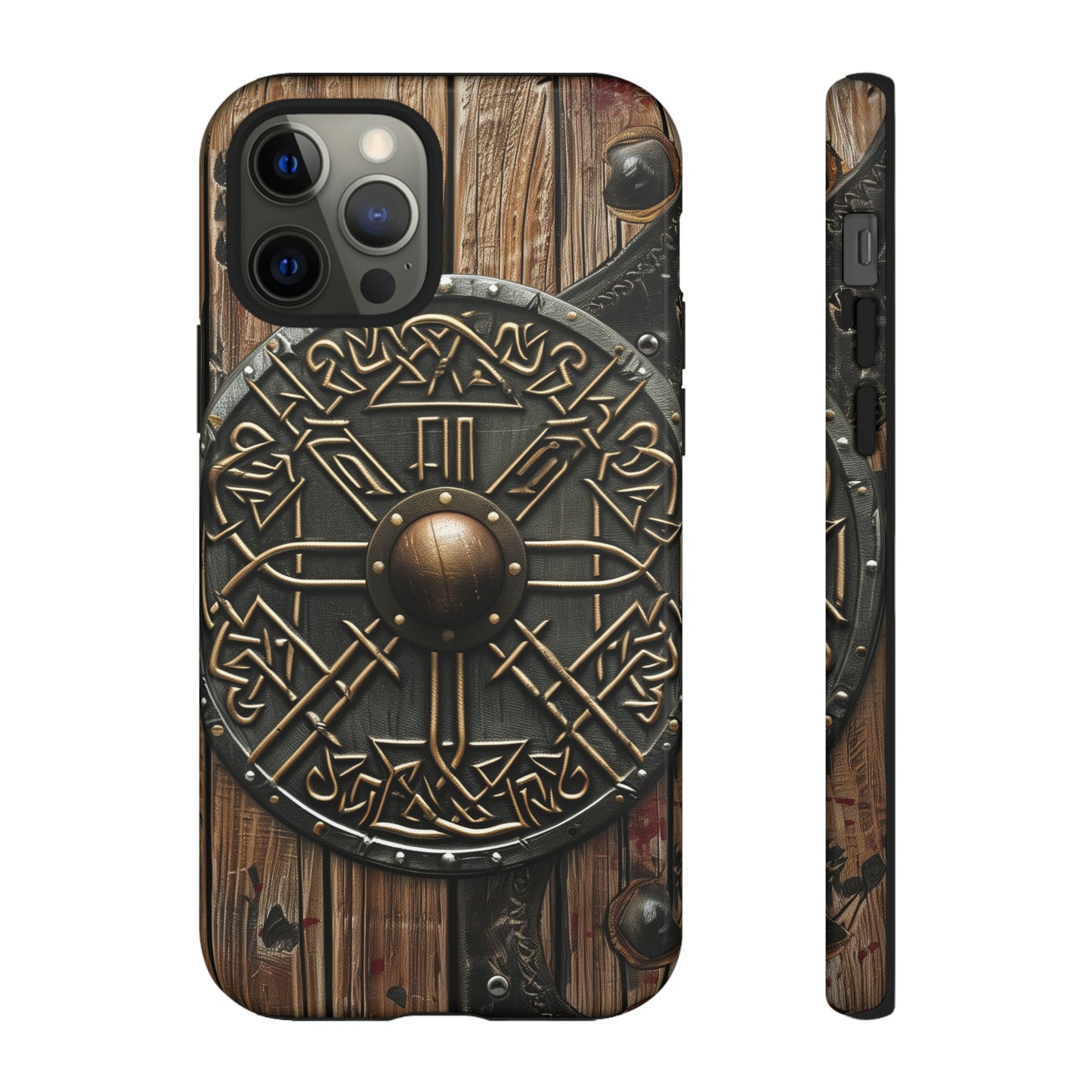 Viking Battle Shield Phone Case