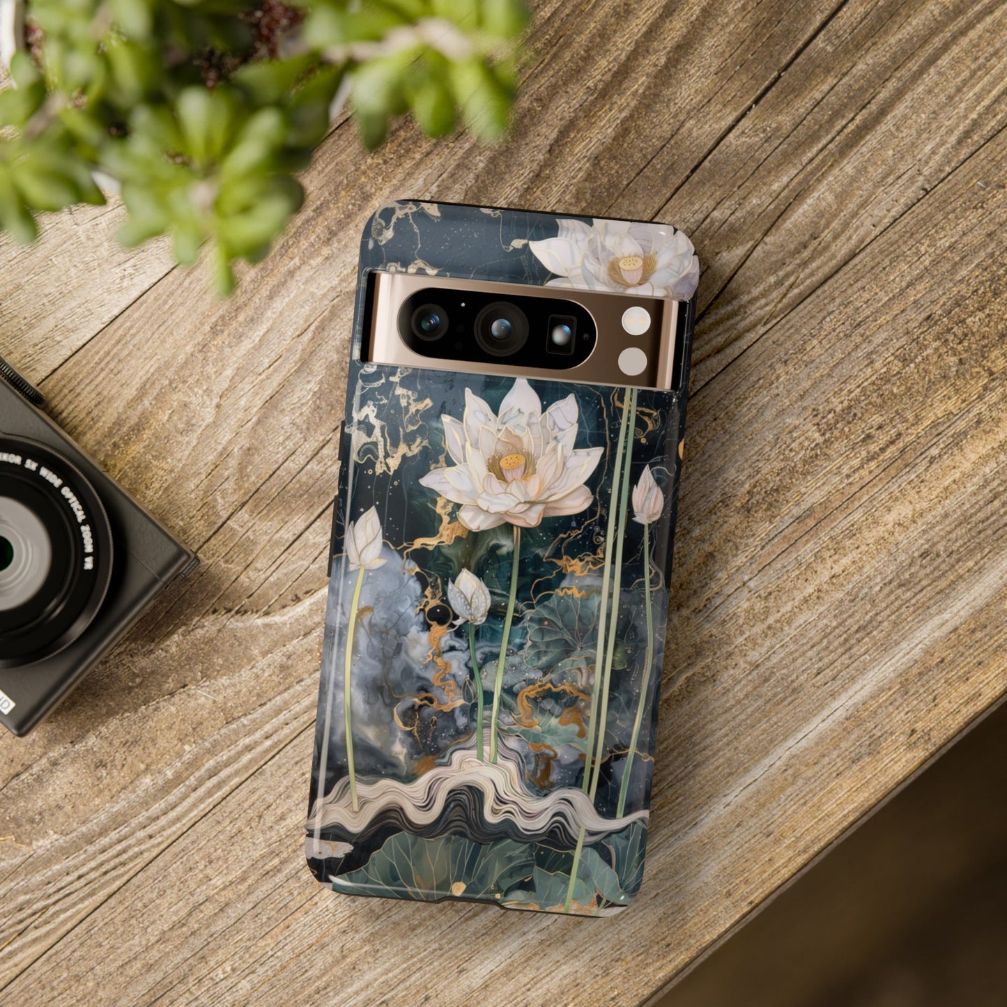 Lotus Floral Zen Art Phone Case