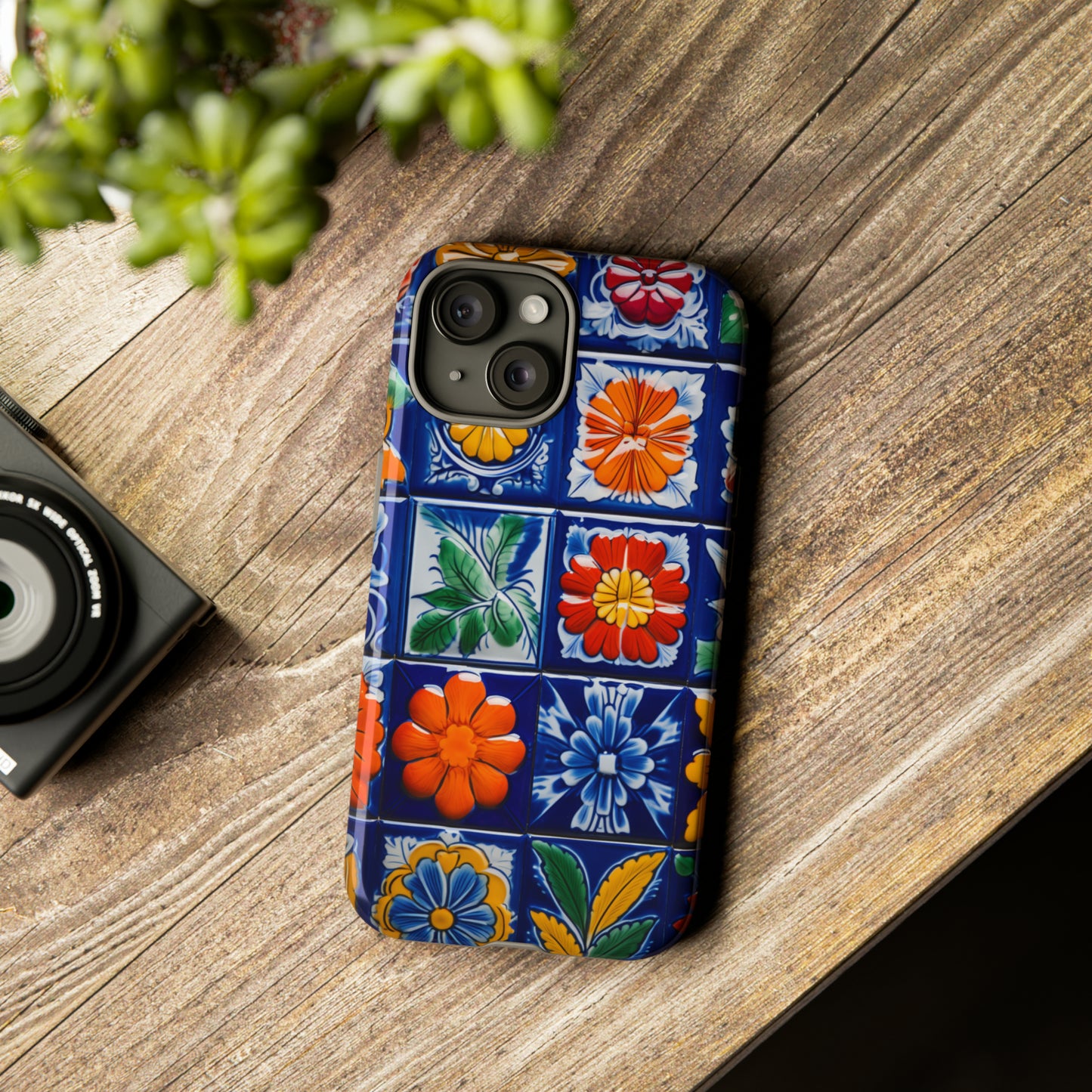 Mexican Tile Floral Art