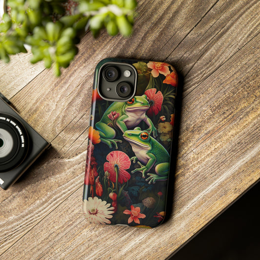 Boho Frog Garden iPhone XS Max Case