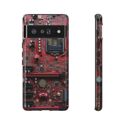 Open Circuit Naked Motherboard Technology Phone Case