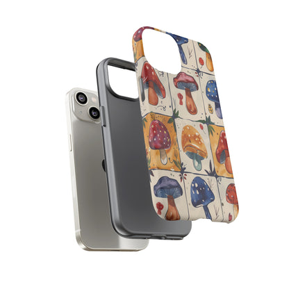 Trippy Magic Mushroom Toadstools Phone Case