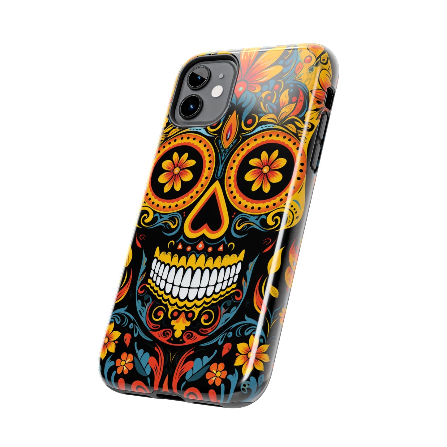 Sugar Skull iPhone Case | Dia de los Muertos Design for Apple iPhone