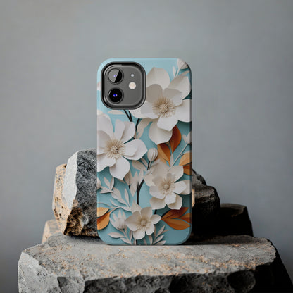 Paper Floral iPhone Case | Delicate Elegance and Nature-Inspired Beauty