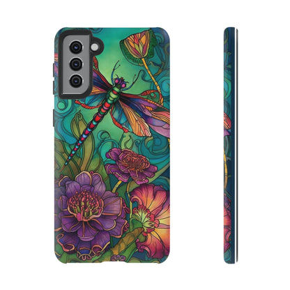 Art Nouveau Dragonfly - A Timeless Symbol of Elegance for Google Pixel, iPhone, and Samsung Cases