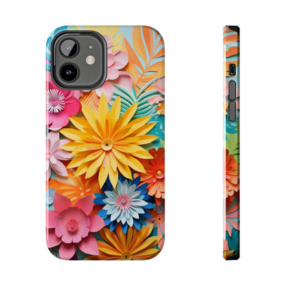 iPhone 12 Pro Max Artistry: Paper Floral Design – Crafted Elegance for iPhone 13 Pro and iPhone XR Enthusiasts