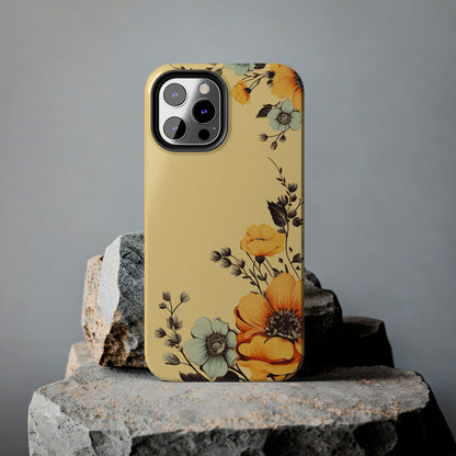 Classic Vintage Floral Case for iPhones – Timeless Elegance & Protection