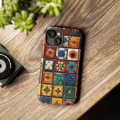 Mexican Tile Phone Case – Embrace the Vibrant Culture of Mexico, iPhone 15 Case