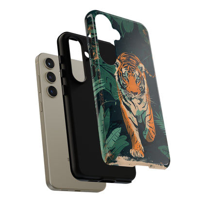 Retro Jungle Tiger Phone Case