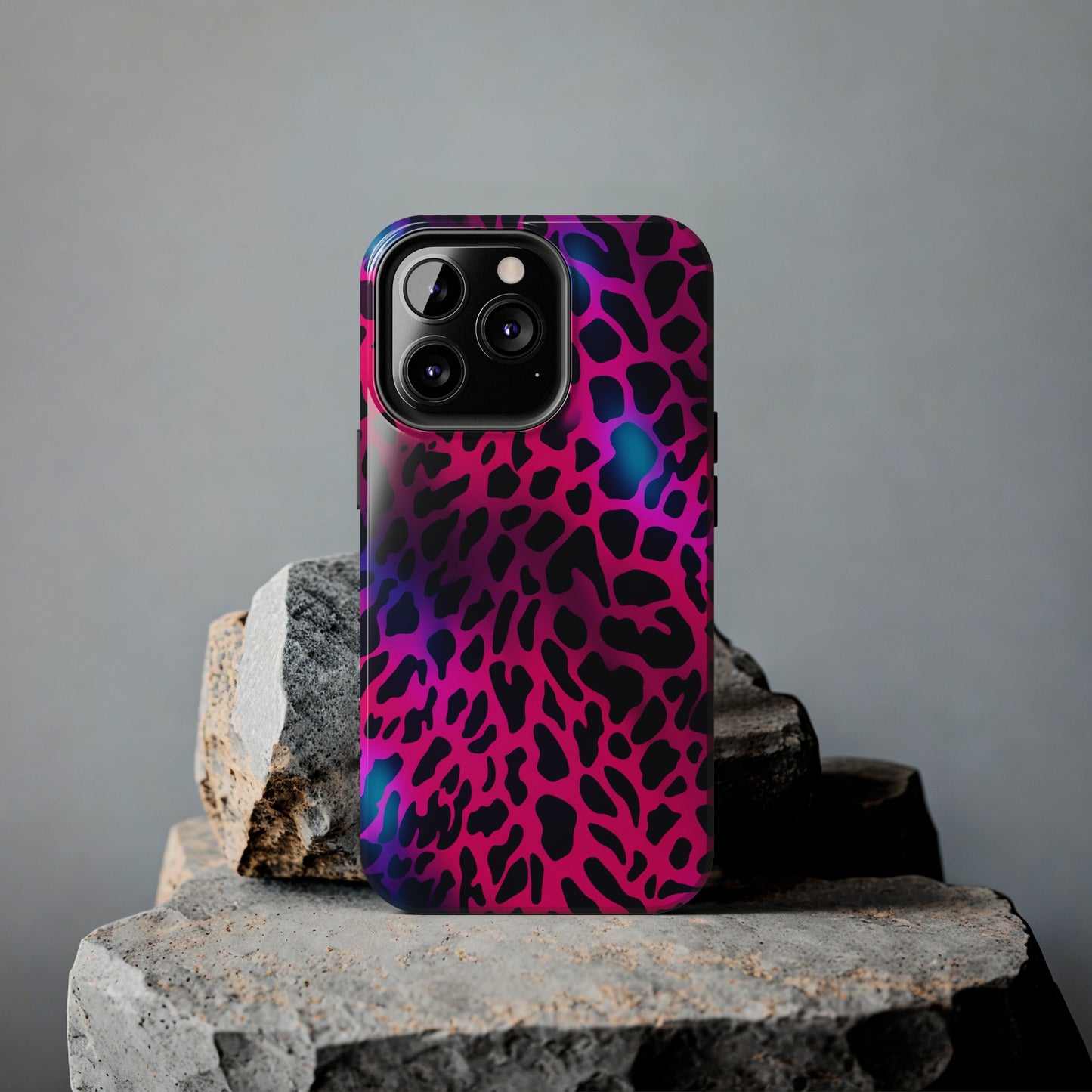 Wild Child: Trippy Leopard Spots Mystique | Dynamic iPhone Case