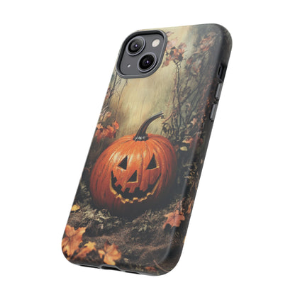 Vintage Style Halloween Jack-o'-Lantern Phone Cover