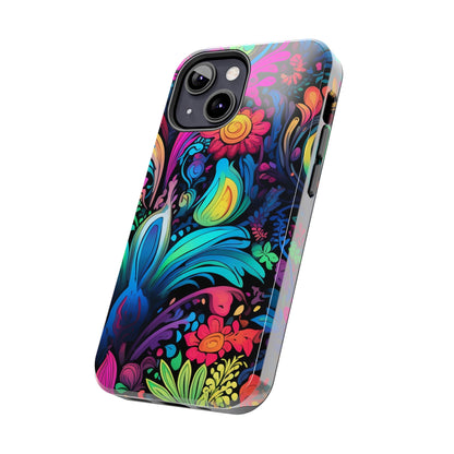 Psychedelic Art Cool iPhone Case | Color Splash and Trippy Visuals